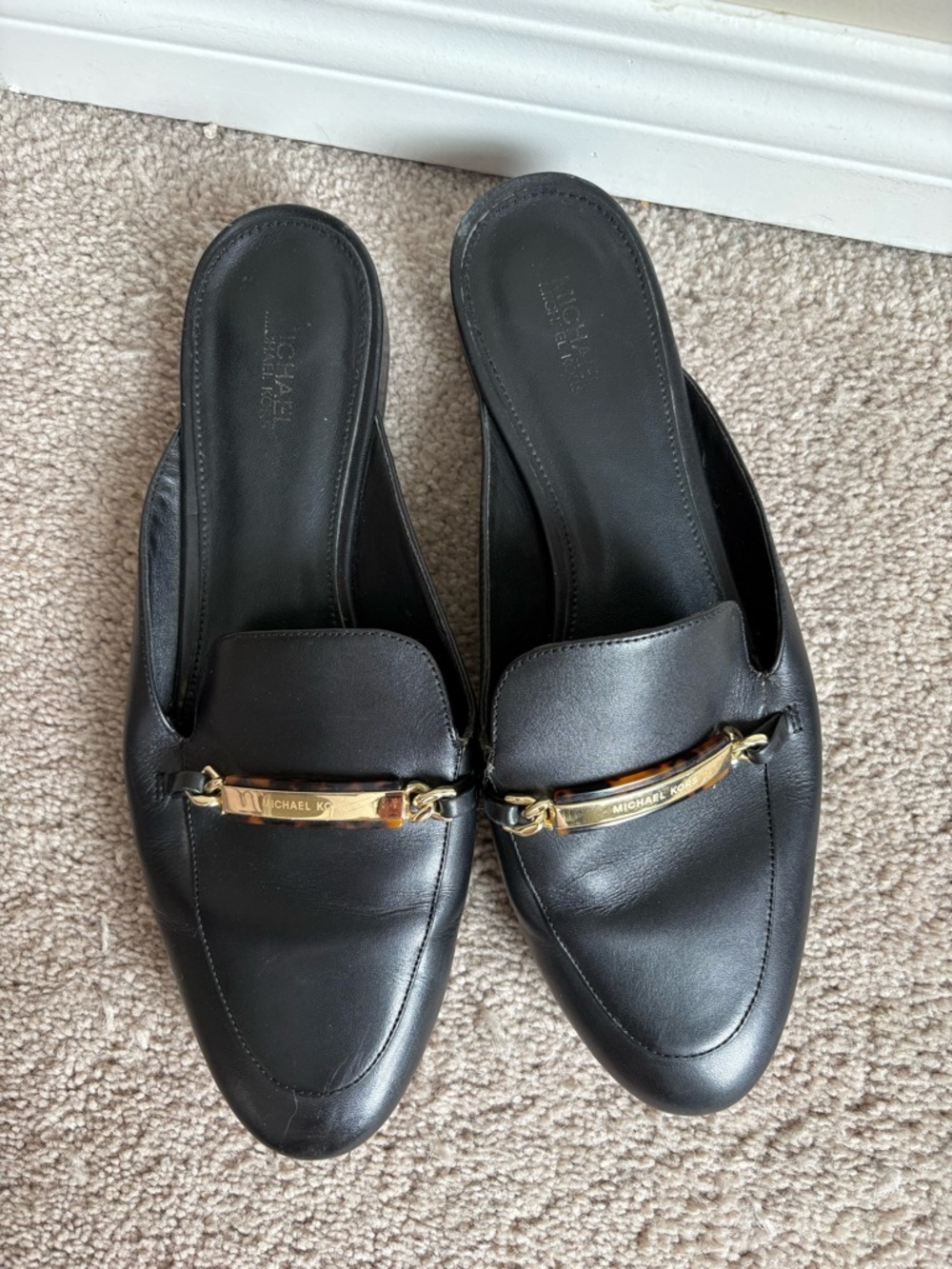 Womens 9.5 Michael Kors Open Back Slip on Loafers - Picture 2 of 6